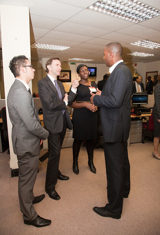 Kaio de souza, Incubator manager | Lord Green, Minister of State for Trade & Investment | Andrea Opoku, Managing director of Greenbean Marketing who organized the event. Kaio de souza, Incubator manager | Lord Green, Minister of State for Trade & Investment | Andrea Opoku, Managing director of Greenbean Marketing who organized the event.