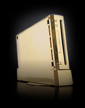 Gold Plate Your Nintendo Wii