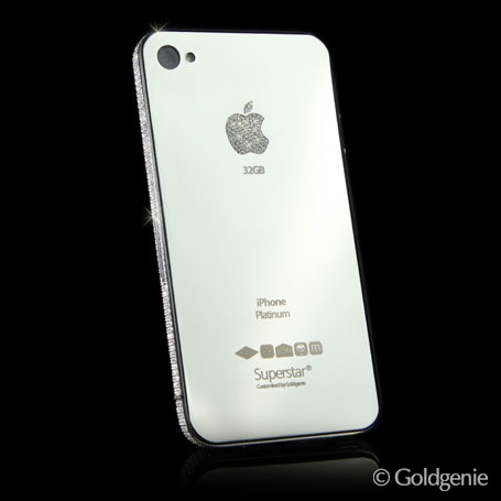 Goldgenie's Superstar Platinum Iphone 4