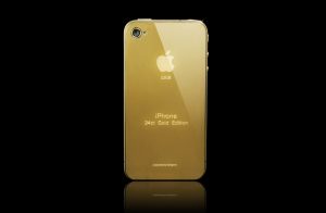 iPhone4 gold back