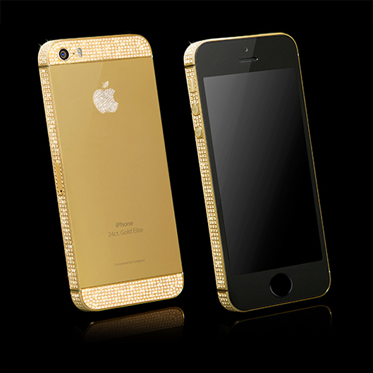 Swarovski Crystal Gold iPhone 5s