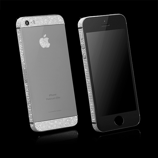 Platinum Swarovski iPhone 5s