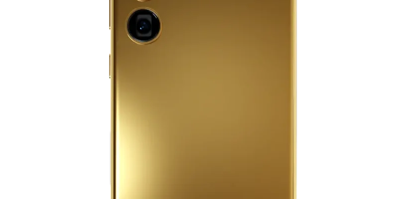 Gold Samsung Galaxy S24