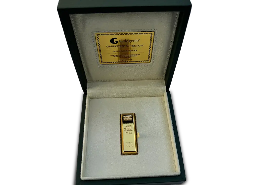 24K Gold USB Stick