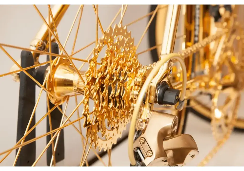 24k Gold Bicycle