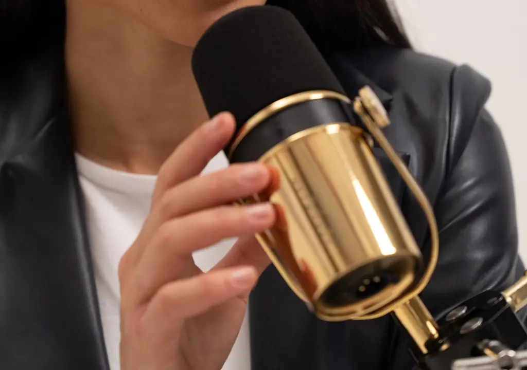24K Gold Microphones
