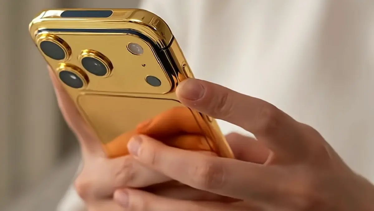 24k gold iphone 17 luxury craftsmanship