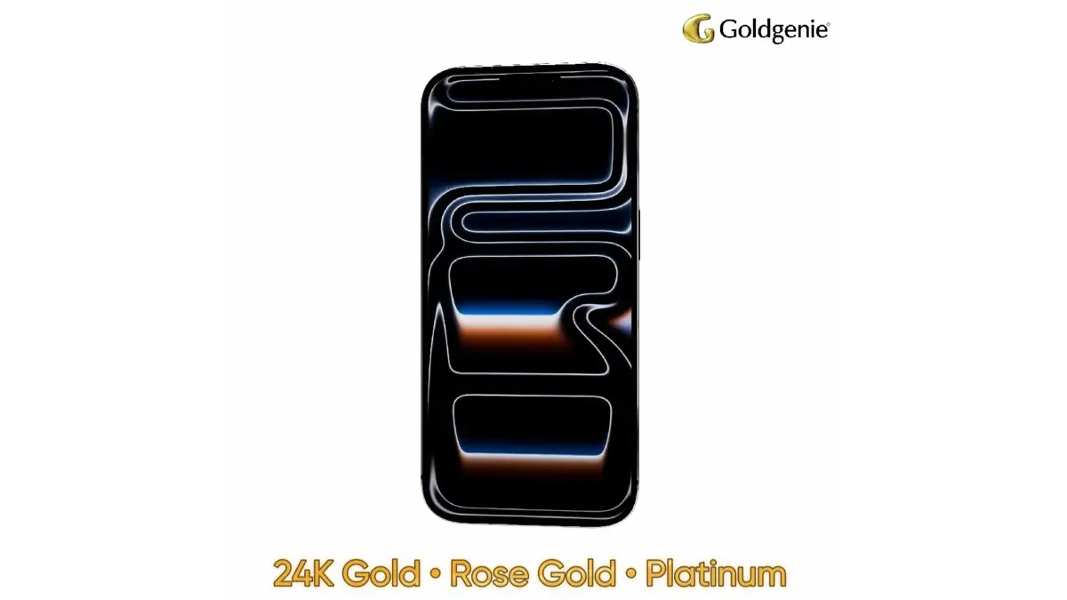 Goldgenie 24K Gold iPhone 18 handcrafted luxury smartphone