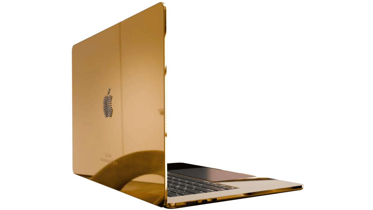 24k gold macbook air m4