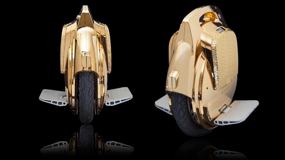 24k gold segwheel luxury