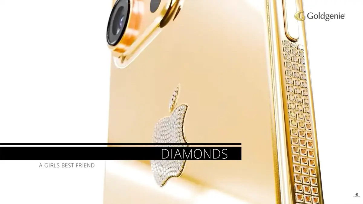 Custom Gold iPhones