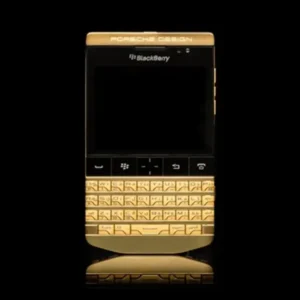 Gold BlackBerry Porsche Focus.pn