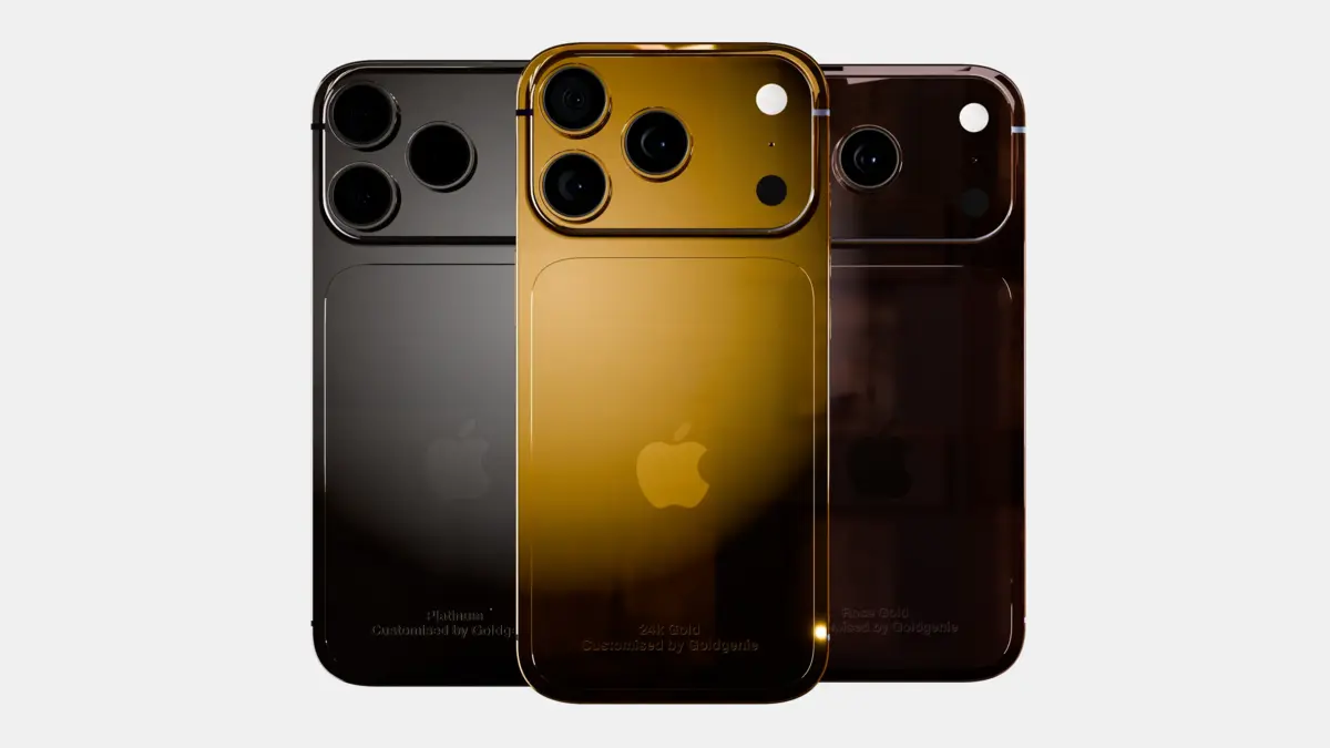 Gold iPhone vs Luxury iPhone