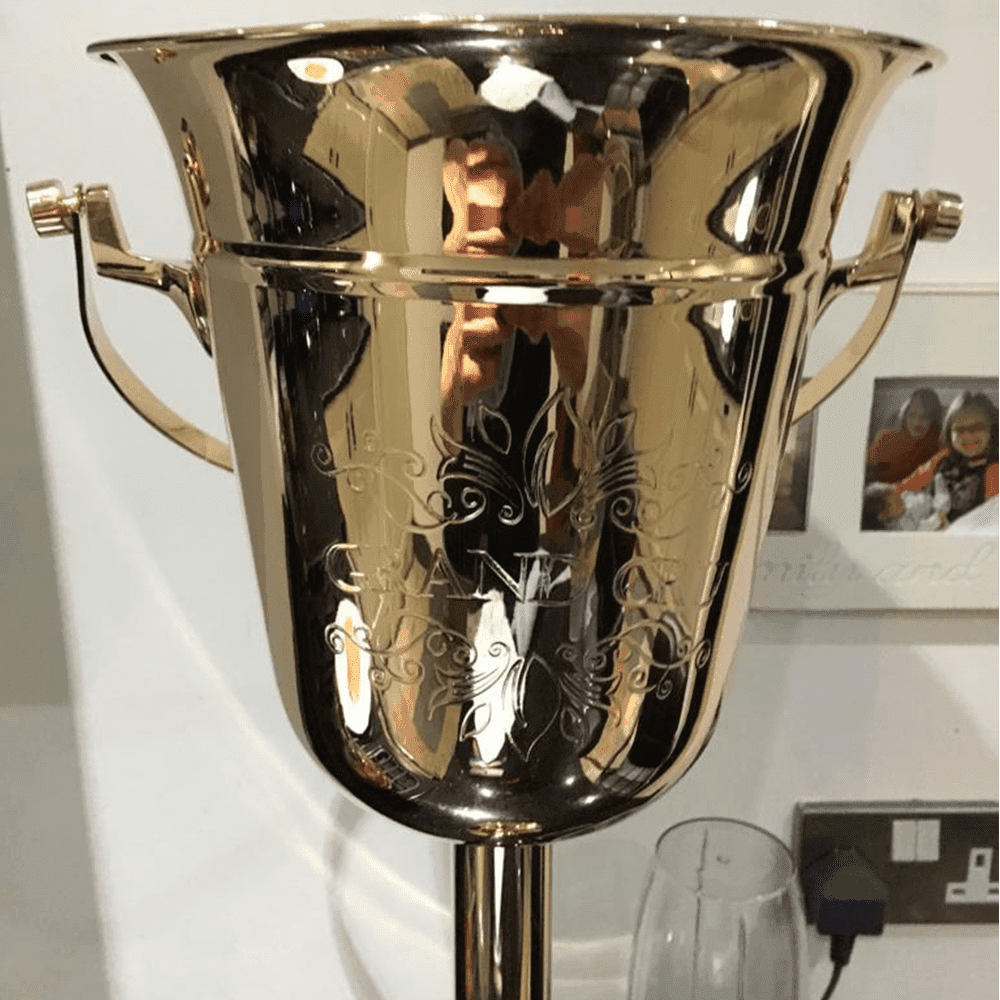 Gold plated awards and trophies by Goldgenie
