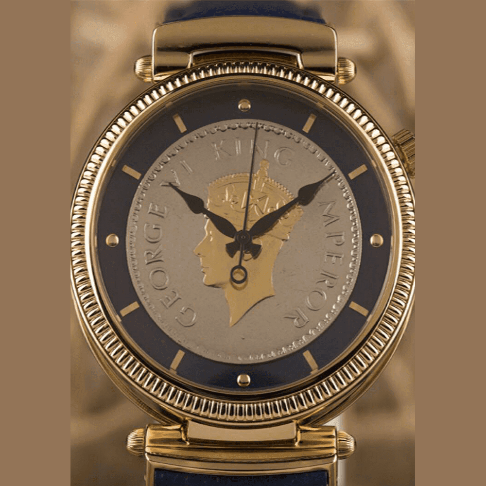 Luxury watch customised in 24k gold by Goldgenie