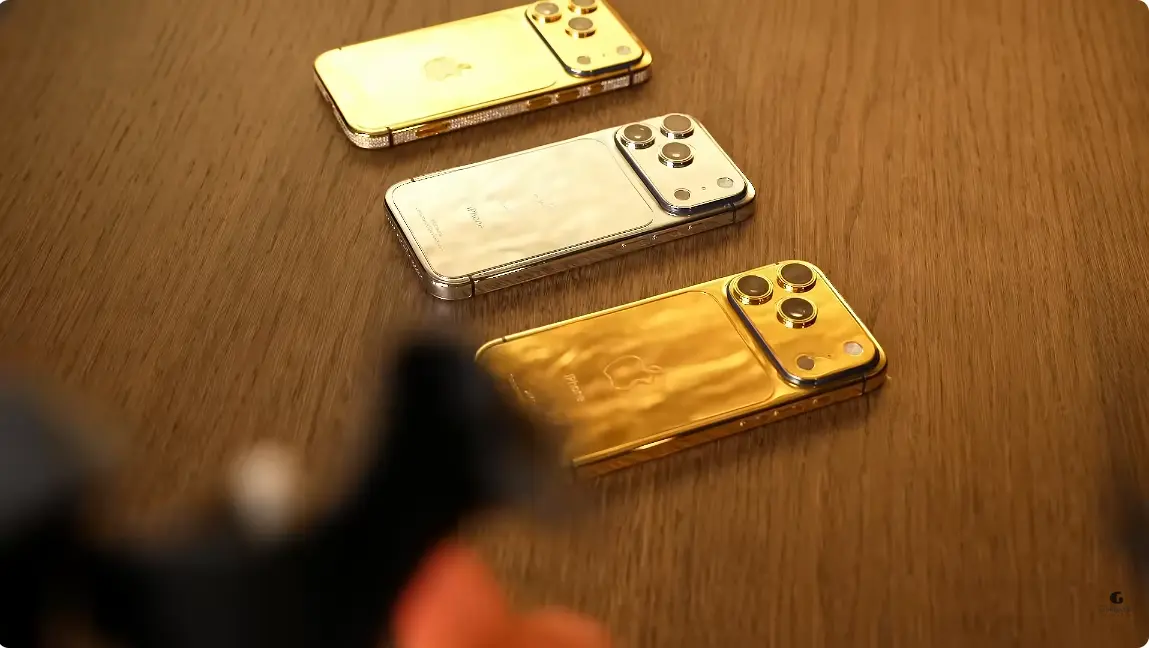 Goldgenie bespoke luxury iPhone 18 representing personalised luxury technology