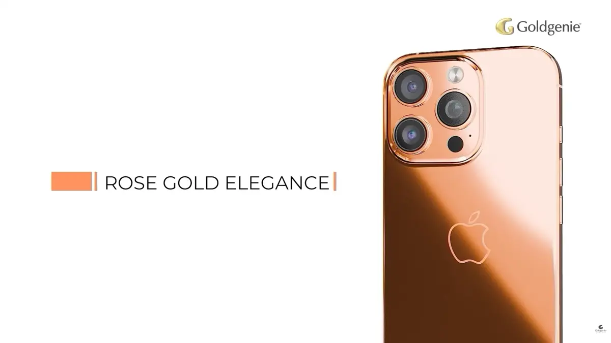 Goldgenie 24K Gold iPhone 18 presented as the ultimate luxury technology gift