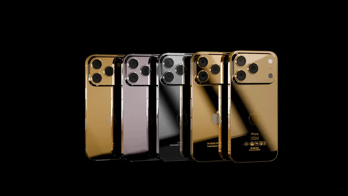 Goldgenie 24K gold iPhone luxury smartphone craftsmanship