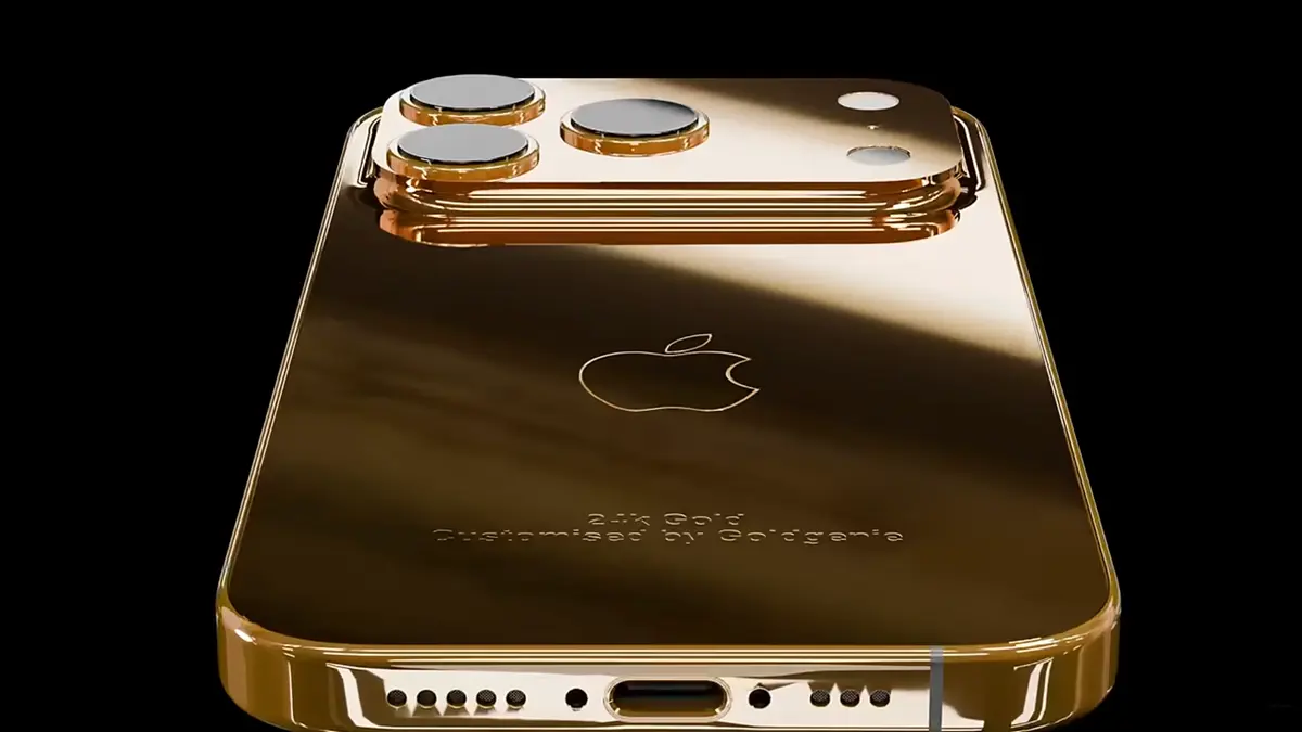 Goldgenie customised iPhone luxury smartphone craftsmanship