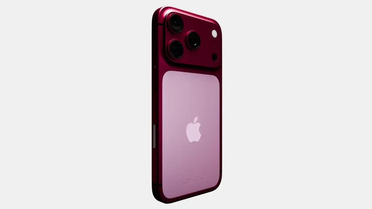 goldgenie matte anodised iphone 17 crimson matte pro pro max
