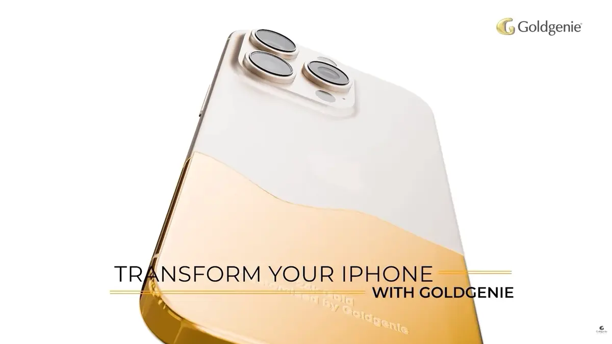 Goldgenie 24K Gold iPhone 18 representing a premium luxury ownership experience.