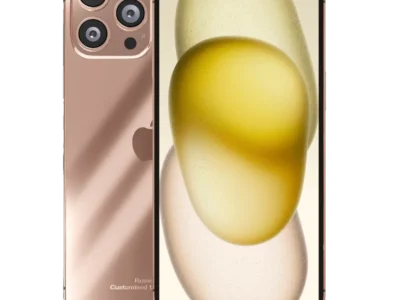 24k Gold iPhone 15