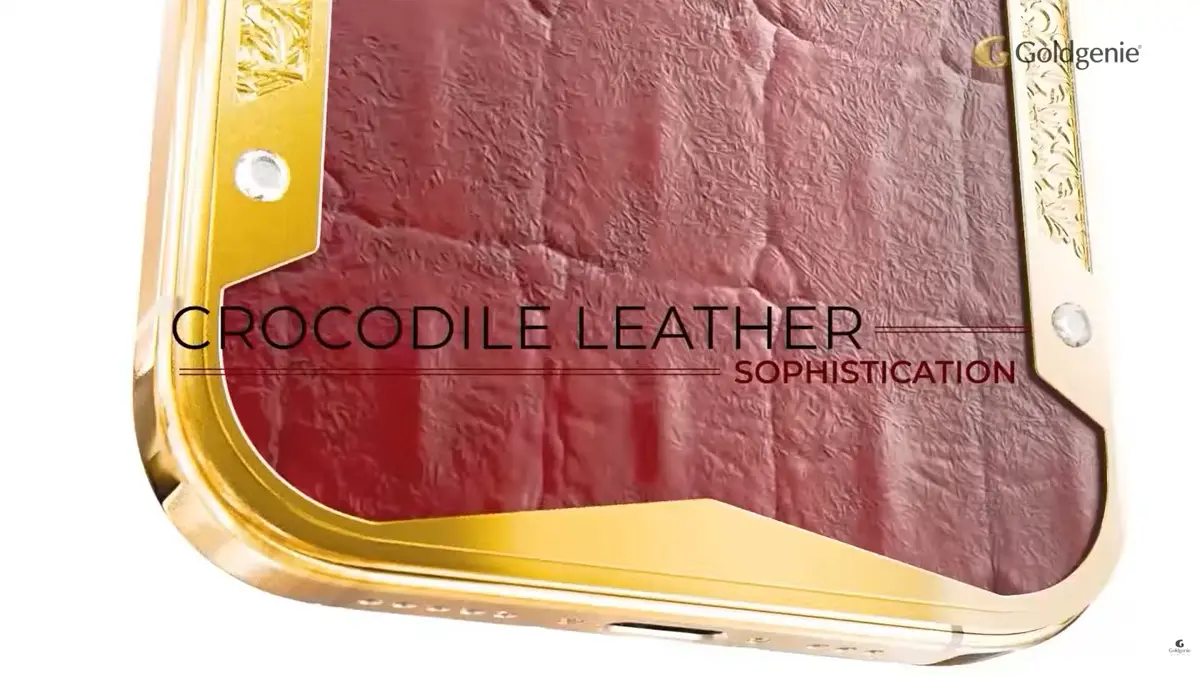 Goldgenie 24K Gold iPhone 18 representing executive personal branding and luxury smartphone craftsmanship