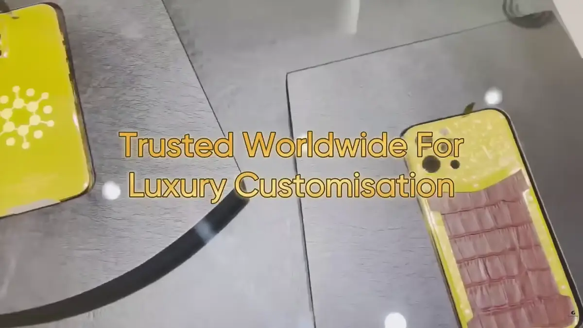 Goldgenie 24K Gold iPhone 18 showcasing timeless luxury design and British craftsmanship