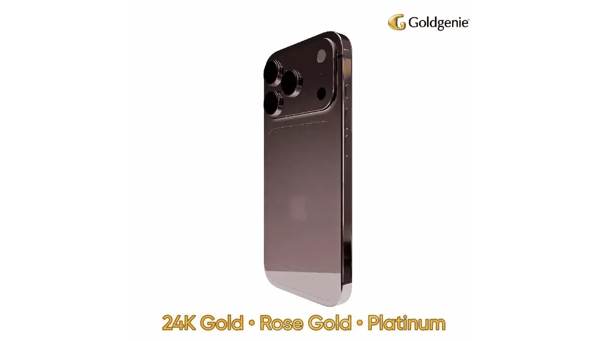 Handcrafted Goldgenie 24K Gold iPhone 18 representing true luxury smartphone craftsmanship
