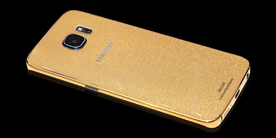 Tegenstander maïs B.C. Limited Edition Gold Samsung Galaxy S6 Edge Stardust | Goldgenie