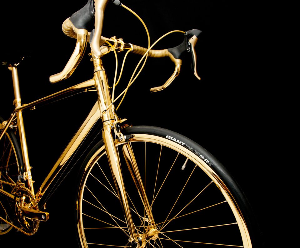 Gold-Bike front