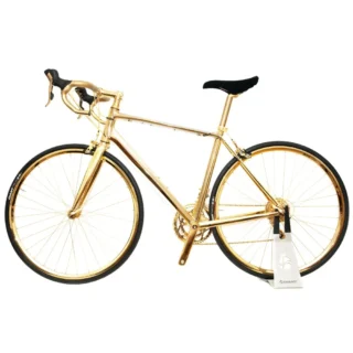 24k gold bike
