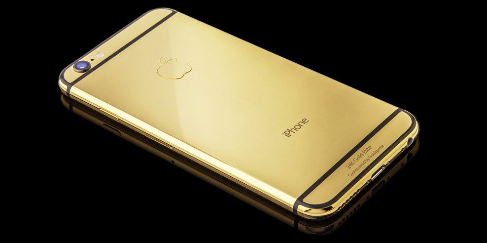 Dat beschermen mat The New Gold iPhone 6s Plus (5.5″) Elite | Goldgenie International