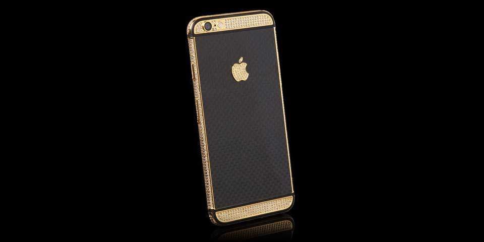 iPhone-6s-crystallized-carbon-fiber gold-6