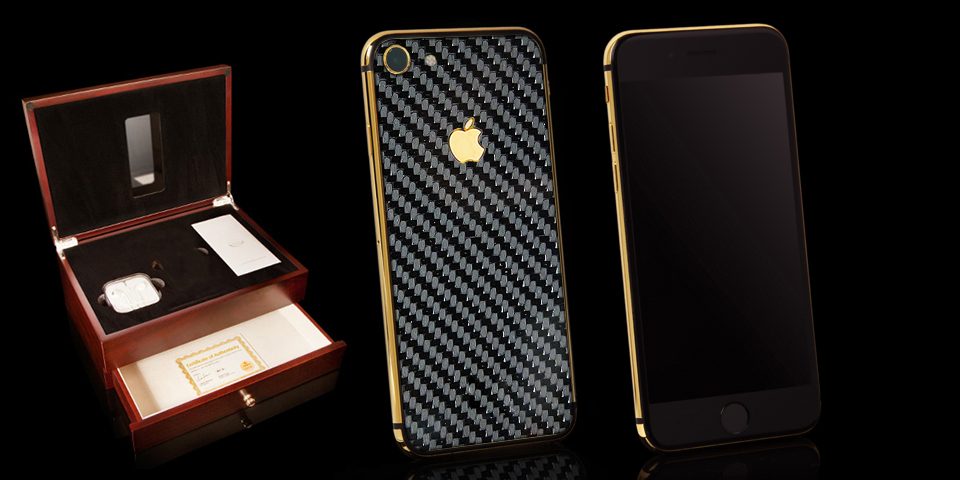 iPhone 7 Gold-Carbon-Fiber