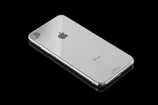iPhone 8 Platinum flat