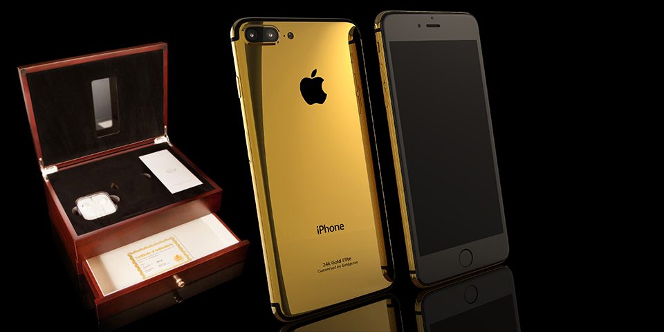 iPhone 8 Plus Elite (5.5") 24k Gold, Rose Gold & Platinum Range