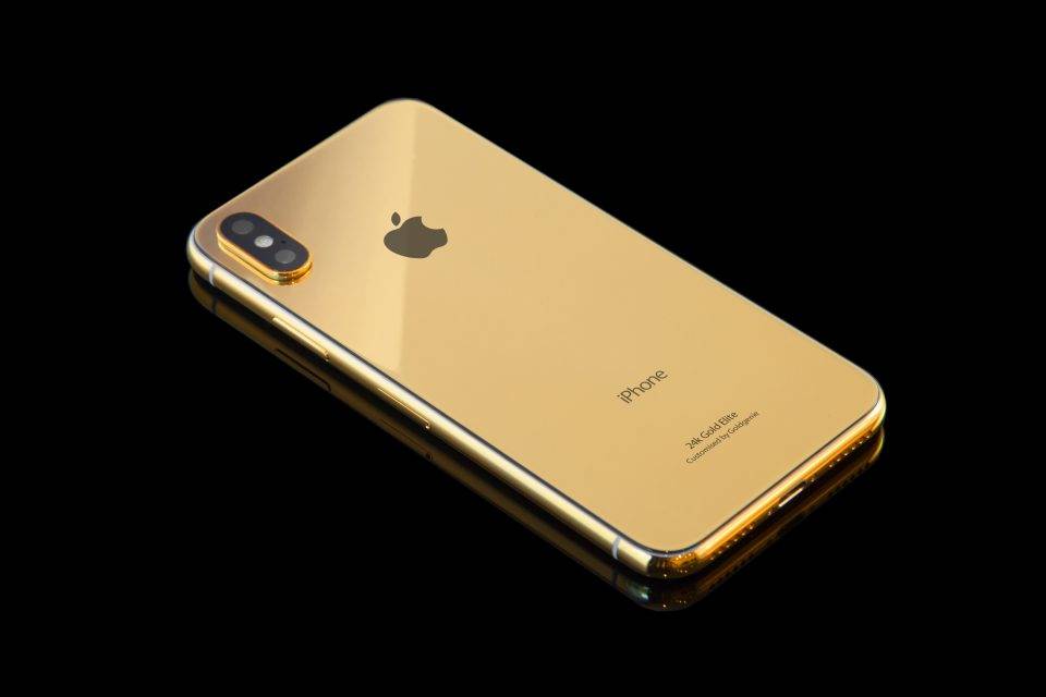 Gold Iphone X Elite 5 8 24k Gold Rose Gold Platinum Customisation Goldgenie International