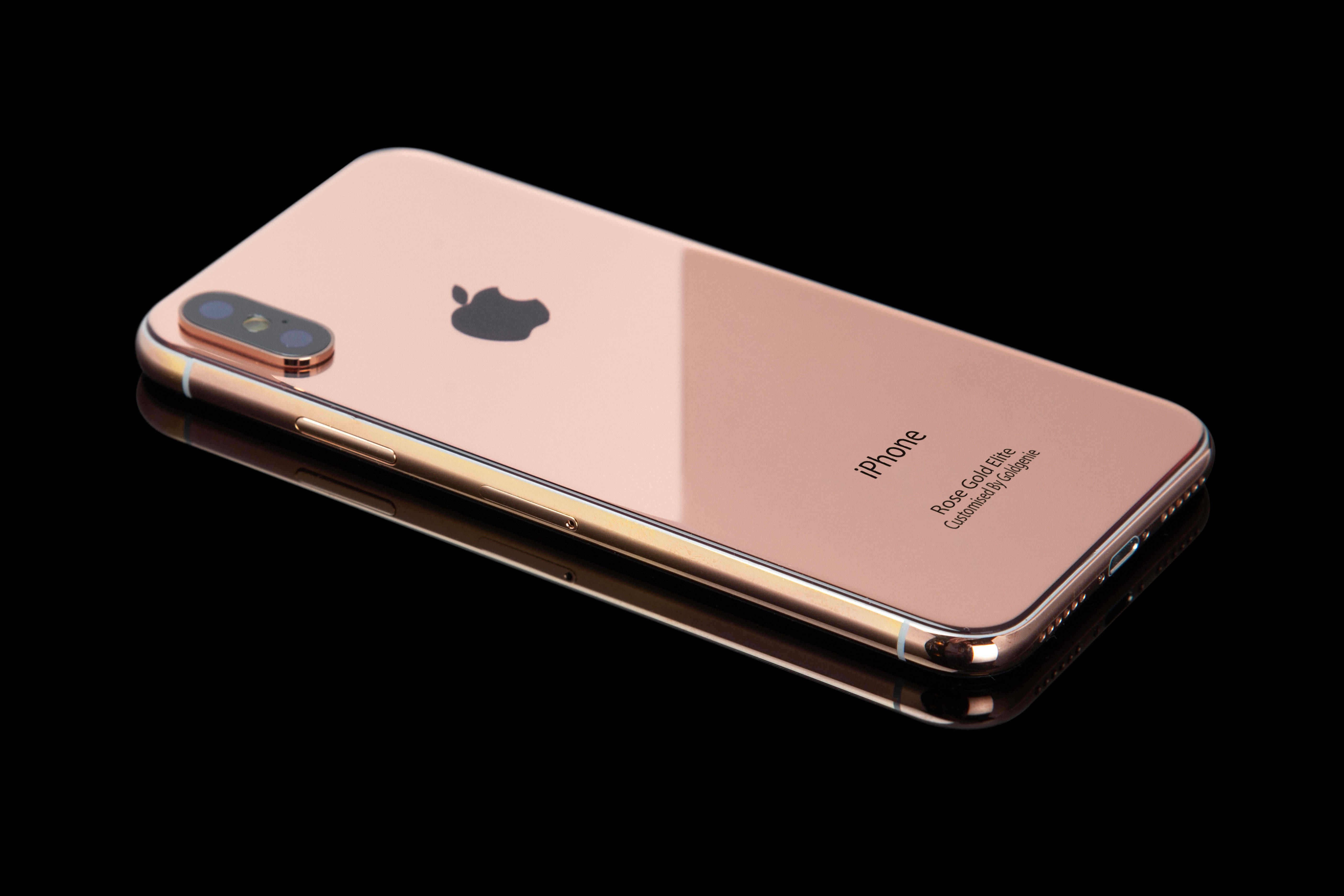 Gold iPhone Xs Elite (5.8") 24k Gold, Rose Gold