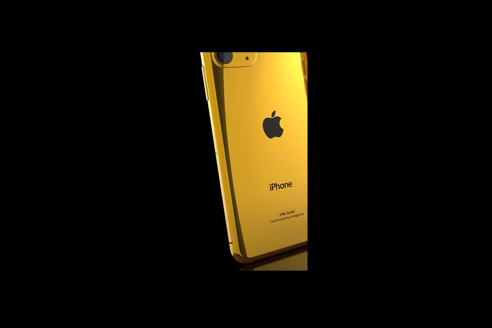 luxury gifts for her birthday-iPhone-24k gold