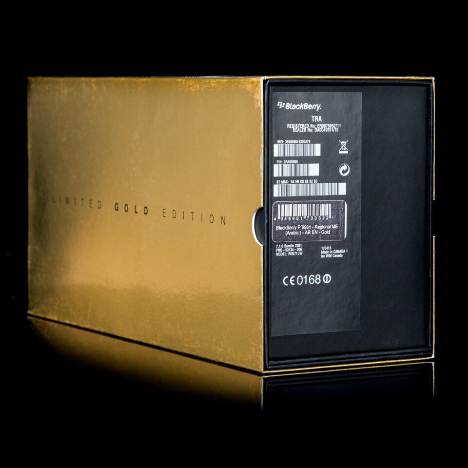 Porche Design P-9981 Box Gold Edition1