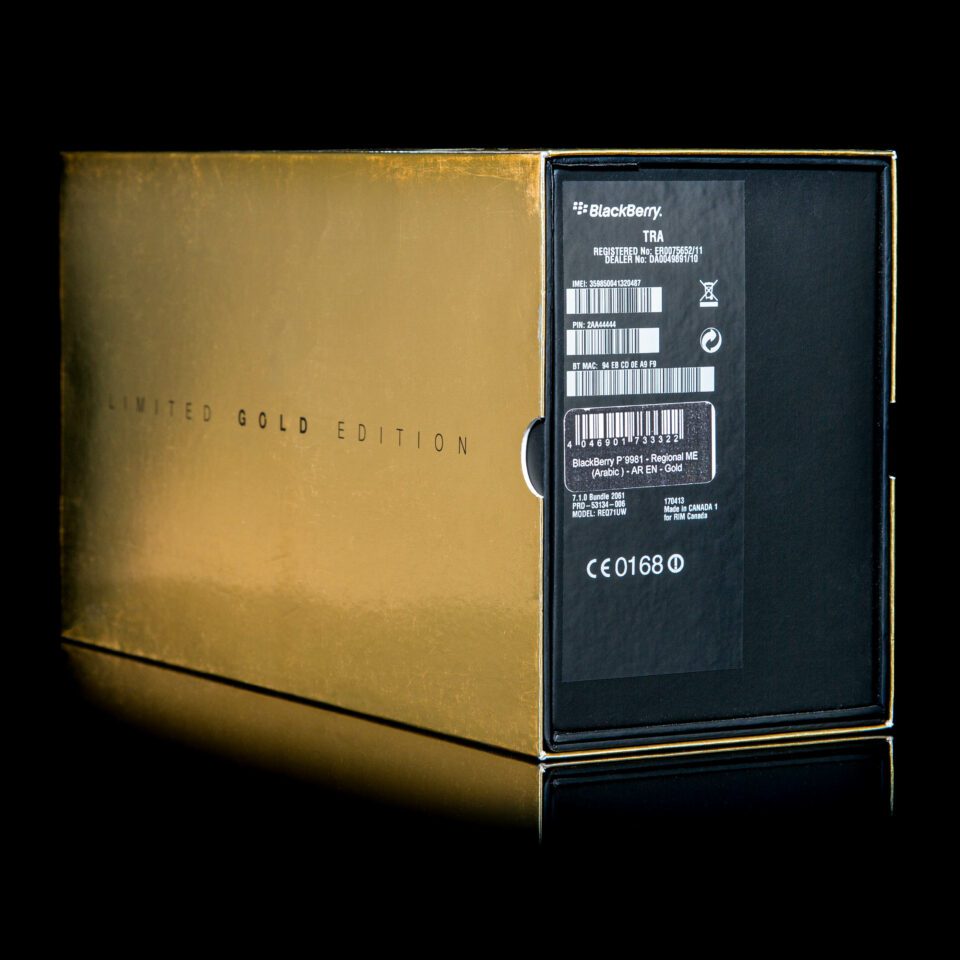 Porche Design P-9981 Box Gold Edition