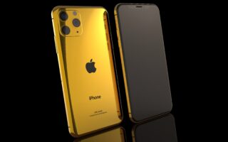 luxury unique gifts-iPhone 11 pro 24k Gold