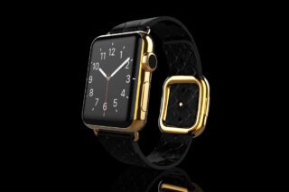 Apple-Watch-5-Black-Python-Strap