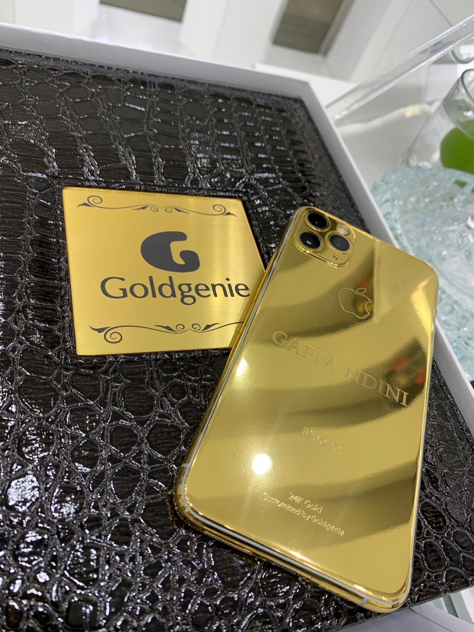 24k Gold Plated iPhone11 Pro Max-Goldgenie