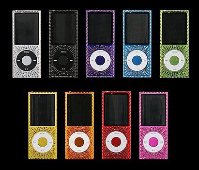 EJAF Starburst iPod full range of colours