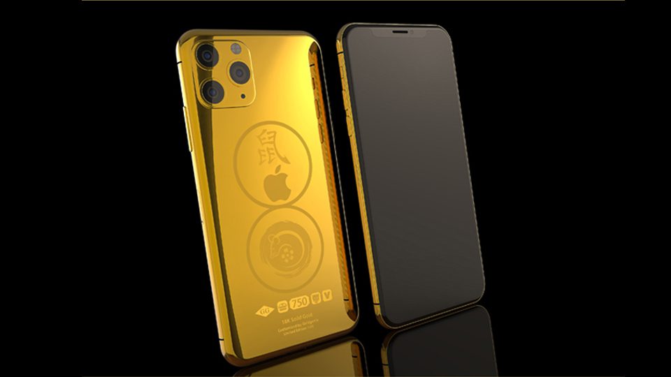 Year of the Rat 18k Solid Gold iPhone 11 Pro / Pro Max | Goldgenie