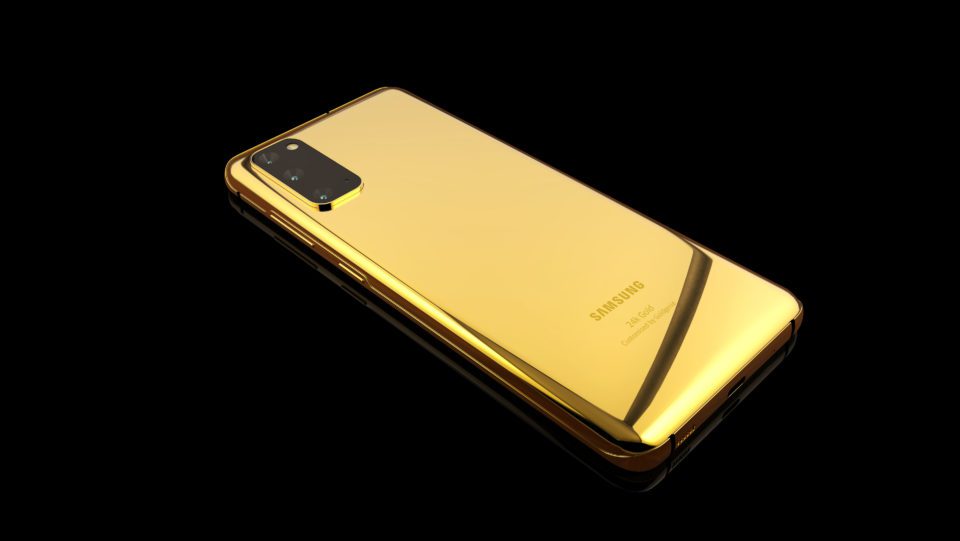 24K Gold Samsung Galaxy S20 Range