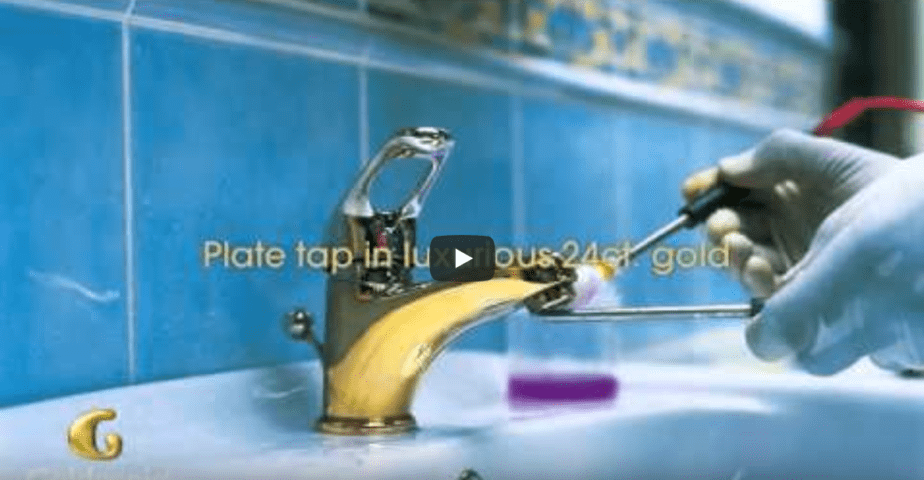 Gold Plate Tap