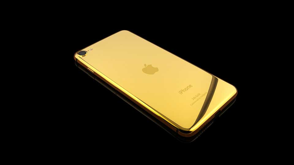 Luxury iPhone_24 Gold